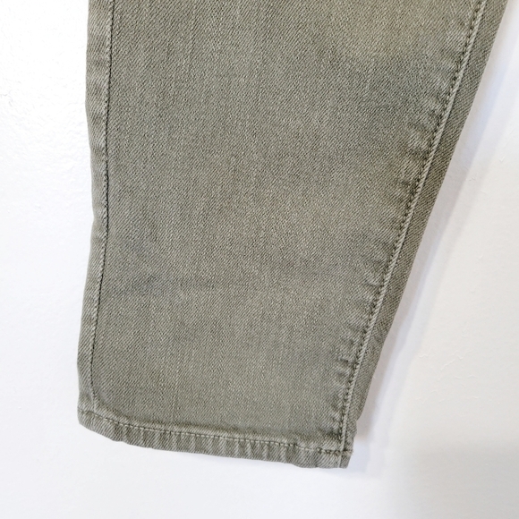 VINCE Relaxed Mason Rolled Skinny Jeans in Destructed Hunter Size 26 - Picture 5 of 13